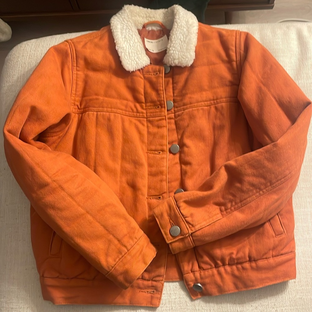 asos | Sherpa collared jacket